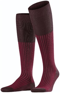Falke Oxford Stripe Socks Barolo