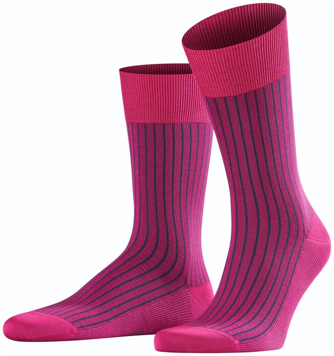 Falke Oxford Stripe Socks Berry