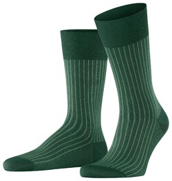 Falke Oxford Stripe Socks Hunter Green