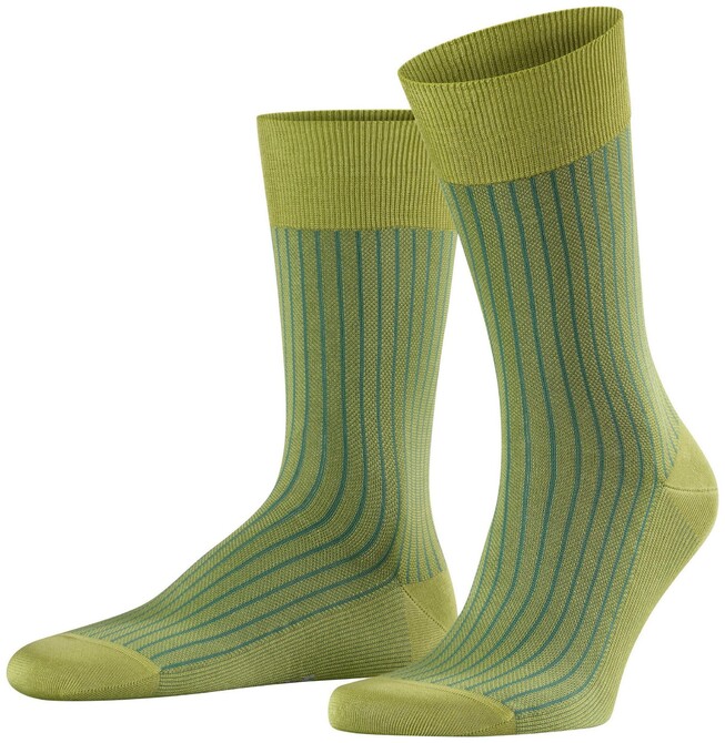 Falke Oxford Stripe Socks Lime