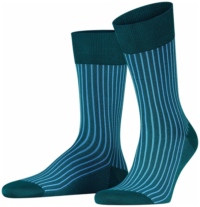 Falke Oxford Stripe Socks Sherwood
