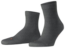 Falke Run Rib Short Socks Dark Gray