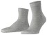 Falke Run Rib Short Socks Light Grey