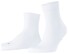 Falke Run Rib Short Socks White