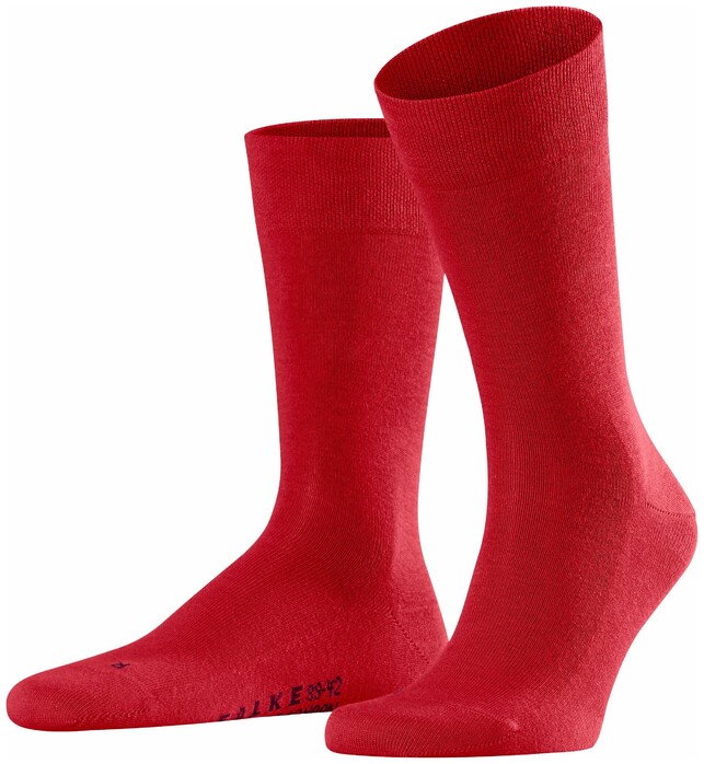 Falke Sensitive London Socks Sokken Scarlet Melange