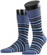 Falke Sensitive Stripe Sock Sokken Tuareg