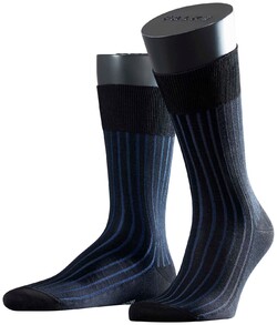 Falke Shadow Sok Sokken Zwart-Blauw