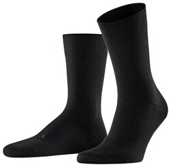 Falke Stabilizing Wool Everyday Sokken Zwart