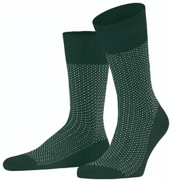 Falke Uptown Tie Socks Hunter Green