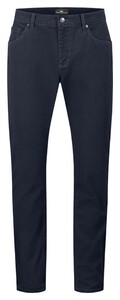 Fynch-Hatton 5-Pocket Micro Pattern Broek Dark Navy