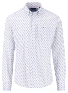 Fynch-Hatton Abstract Combi Pattern Button-Down Overhemd Peony