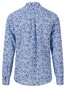 Fynch-Hatton Abstract Floral Pattern Pure Linen Button Down Shirt Summer Breeze