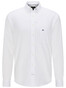 Fynch-Hatton All-Season Oxford Uni Overhemd Wit