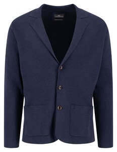 Fynch-Hatton Blazer Cardigan Fullneedle Vest Navy