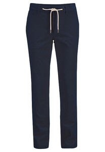 Fynch-Hatton Botswana Drawstring Chino Corduroy Corduroy Trouser Dark Navy