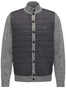 Fynch-Hatton Buttoned Cardigan Mouliné Nylon Front Licorice