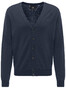 Fynch-Hatton Cardigan Button Wool Vest Navy
