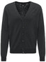 Fynch-Hatton Cardigan Button Wool Vest Zwart