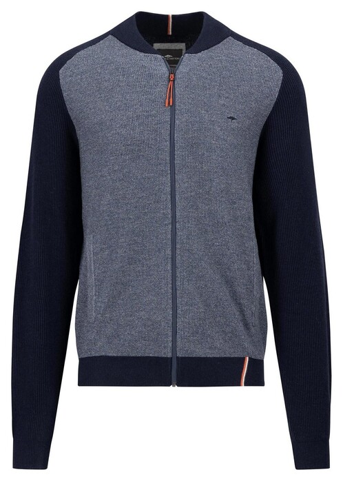 Fynch-Hatton Cardigan College Colorblock Navy