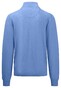Fynch-Hatton Cardigan College Superfine Cotton Vest Crystal Blue