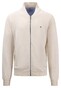 Fynch-Hatton Cardigan College Superfine Cotton Vest Off White