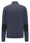 Fynch-Hatton Cardigan Zip Elbow Patches Lambswool Night