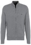 Fynch-Hatton Cardigan Zip Merino Cashmere Vest Silver