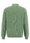 Fynch-Hatton Cardigan Zip Superfine Cotton Structure Knit Vest Spring Green