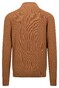 Fynch-Hatton Cardigan Zip Uni Color Structure Hazel