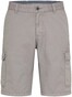 Fynch-Hatton Cargo Shorts Cotton Garment Dyed Bermuda Steel