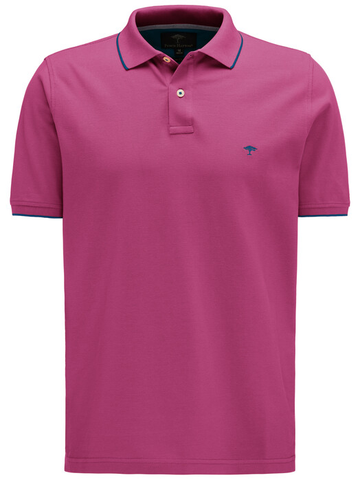 Fynch-Hatton Casual Fine Structure Poloshirt Blossom