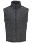 Fynch-Hatton City Vest Wool Look Body-Warmer Anthra
