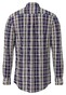 Fynch-Hatton Classic Allover Multi Check Overhemd Navy