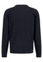 Fynch-Hatton College Cardigan Zip Texture Mix Superior Cotton Vest Navy