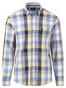 Fynch-Hatton Colorful Check Button Down Overhemd Pineapple