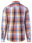 Fynch-Hatton Colorful Check Button Down Shirt Orient Red