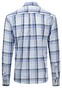 Fynch-Hatton Colorful Large Checks Shirt Crystal Blue