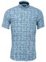 Fynch-Hatton Colorful Summer Multi Check Overhemd Kiwi