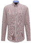 Fynch-Hatton Colourful Mini Check Shirt Burnt Sienna