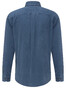 Fynch-Hatton Corduroy Garment Dyed Rib Overhemd Glacier