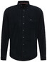 Fynch-Hatton Corduroy Garment Dyed Rib Shirt Anthra