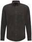Fynch-Hatton Corduroy Garment Dyed Rib Shirt Basil