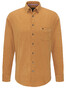 Fynch-Hatton Corduroy Garment Dyed Rib Shirt Mustard