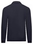 Fynch-Hatton Cotton Interlock Longsleeve Polo Navy