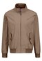Fynch-Hatton Cotton Jacket Uni Zip High Collar Zand