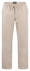 Fynch-Hatton Cotton Linen Twill Drawstring Pants Stone