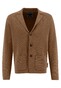 Fynch-Hatton Cotton Wool Knit Blazer Walnut Brown