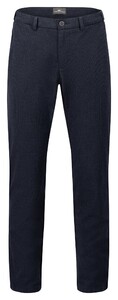 Fynch-Hatton Cozy Minimal Pattern Chino Pants Dark Navy