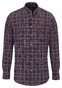 Fynch-Hatton Dark Check Button Down Overhemd Roest