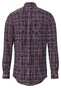 Fynch-Hatton Dark Check Button Down Overhemd Roest